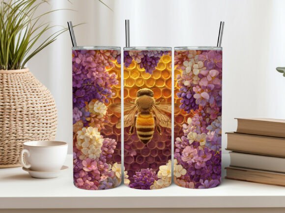 Bee and Flowers Bee Skinny Tumbler Review