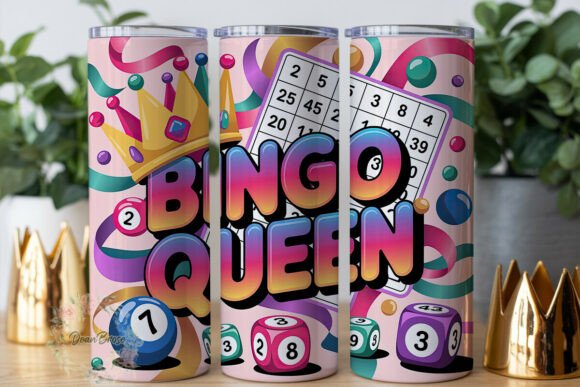 Bingo Queen Celebration 20oz Tumbler Wra Review