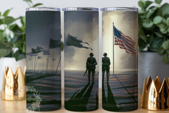 Dramatic Patriotic Landscape 20oz Tumble Review