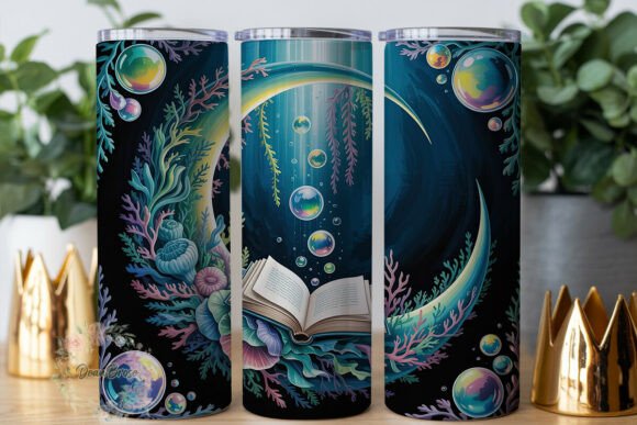 Enchanted Ocean Moon 20oz Tumbler Wrap Review