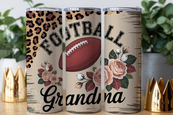 Football Grandma 20oz Tumbler Wrap Review