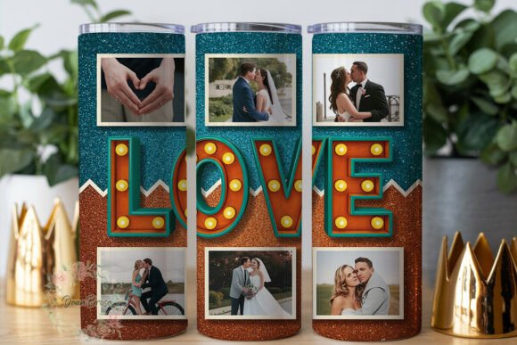 Love Story Photo Collage 20oz Tumbler Review