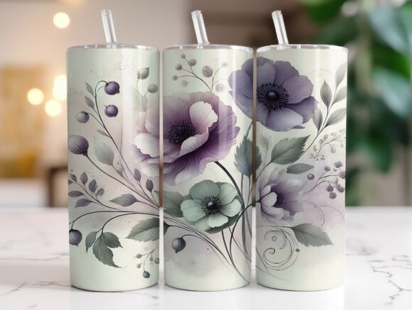 Muted Lavender Wildflower Tumbler Wrap Review