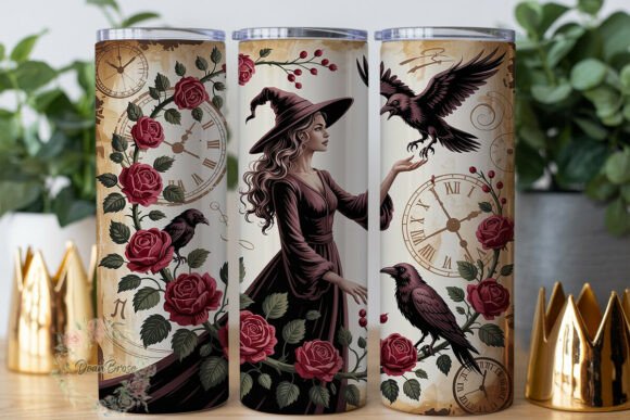 Mystic Witch Roses 20oz Tumbler Wrap Review