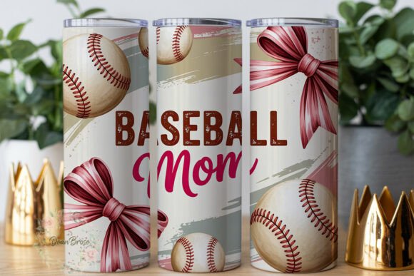 Pink Baseball Mom 20oz Tumbler Wrap Review