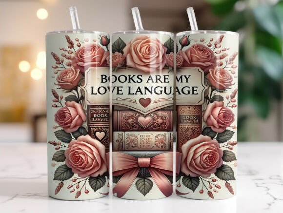 Romantic Roses Book Lover Tumbler Wrap Review