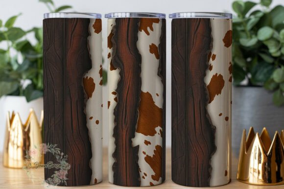 Rustic Cowhide Leather Design Tumbler Review